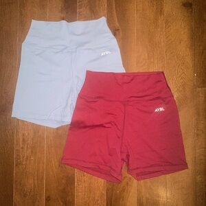 AYBL Maroon and Blue Shorts Duo